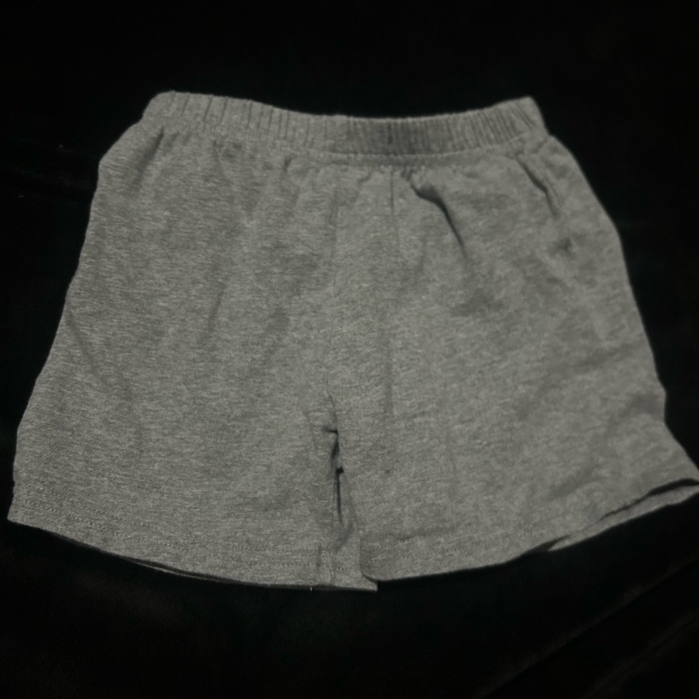 Kids Gray Casual Shorts